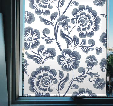 Stores avec fleurs Style victorien - TenStickers
