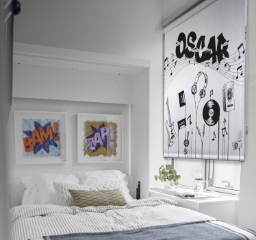 Stores personalisables Musique personnalisée - TenStickers