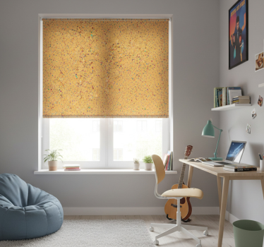 Toile fenêtre chambre adolescent éclats de couleur - TenStickers