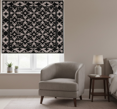 Toile fenêtre chambre beija carrelée - TenStickers