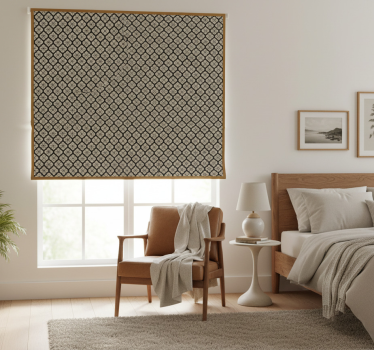 Toile fenêtre chambre design de sol - TenStickers