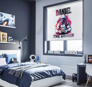 Toile fenêtre personnalisé style de jeu - TenStickers