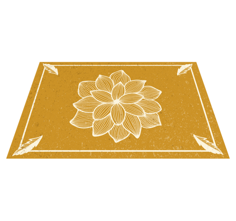 Set de table original motif botanique élégant - TenStickers