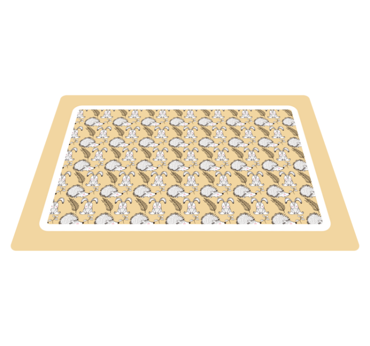 Set de table enfant personnages de dessins animés - TenStickers