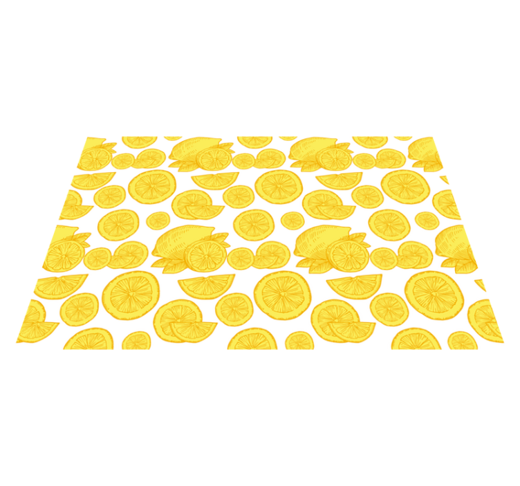 Set de table motif tranche de citron - TenStickers