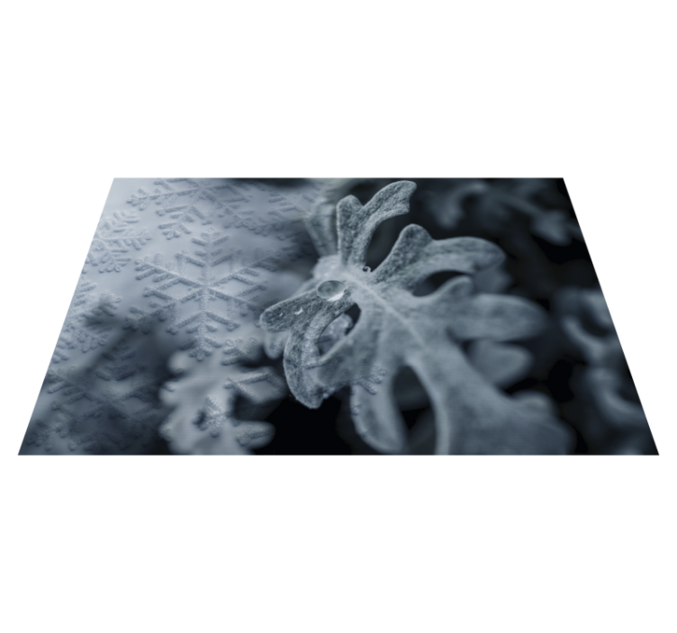 Set de table motifs flocons de neige élégants - TenStickers