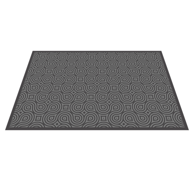 Set de table motif tourbillon abstrait - TenStickers