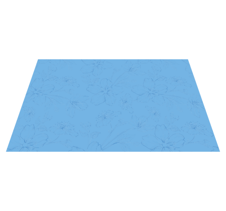 Set de table surface inspirée par la botanique - TenStickers