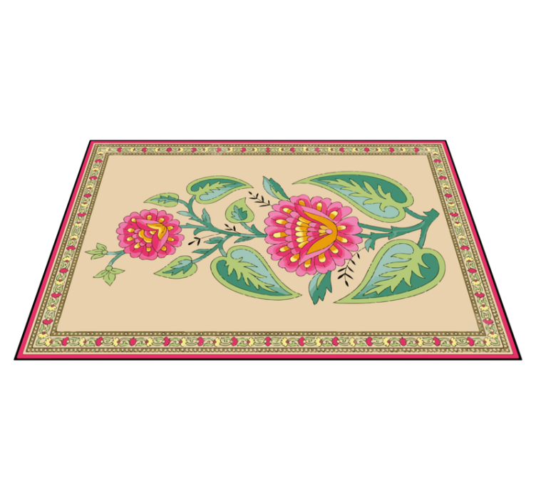 Set de table original Fleur moghol indien - TenStickers