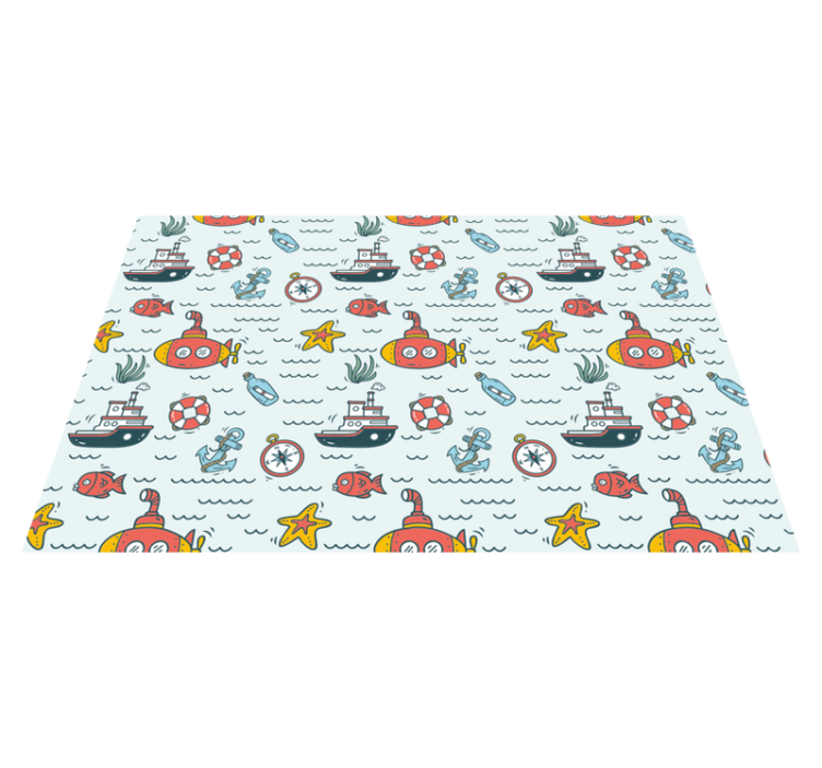 Set de table enfant aventure sous-marine - TenStickers