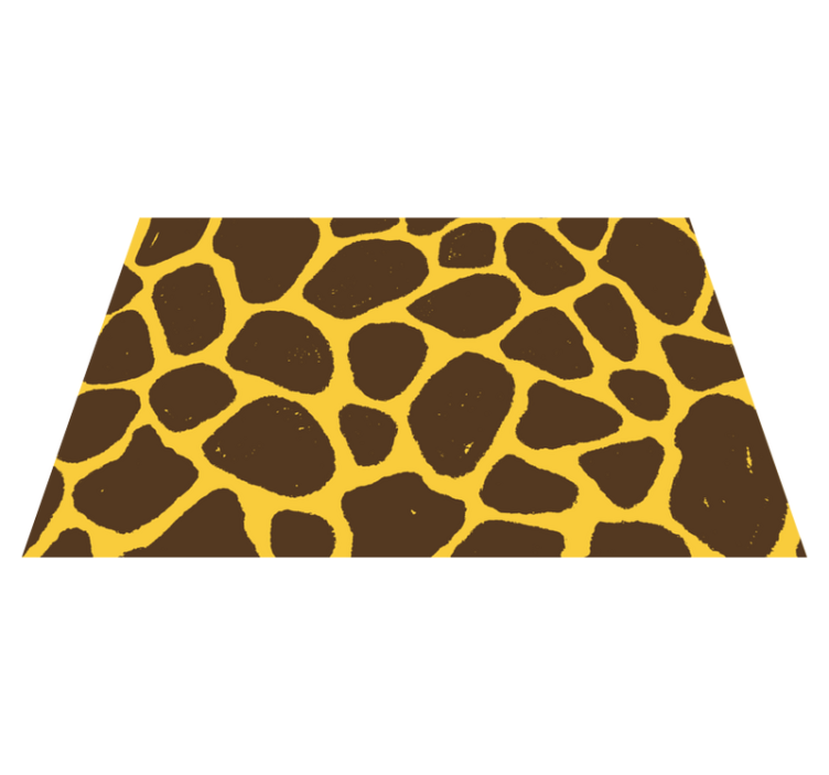Set de table original motif imprimé girafe - TenStickers