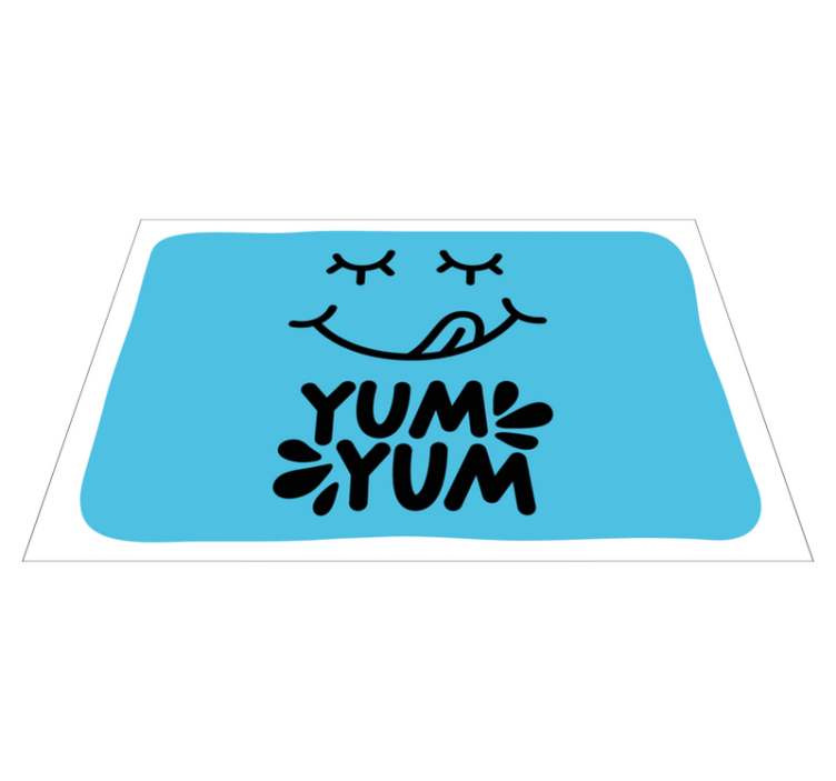 Set de table original expression ludique des aliments - TenStickers
