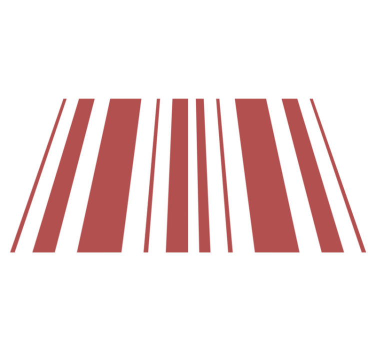 Set de table à motif rayé coloré - TenStickers