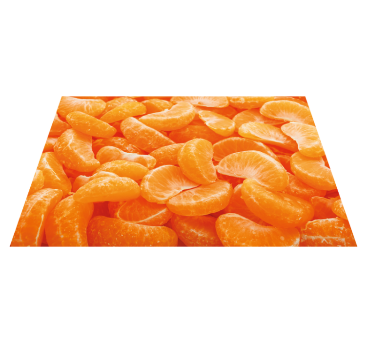 Set de table maison composition de fruits citrus - TenStickers