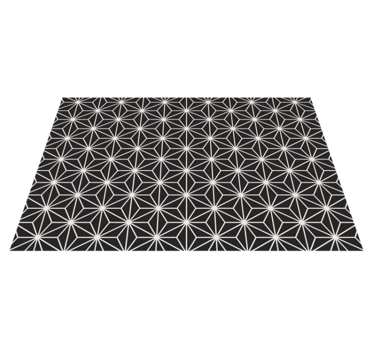 Set de table design elegant Modèle d'asanhoa japonais - TenStickers