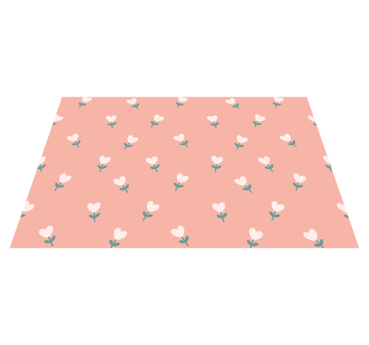 Set de table original motif floral charmant - TenStickers