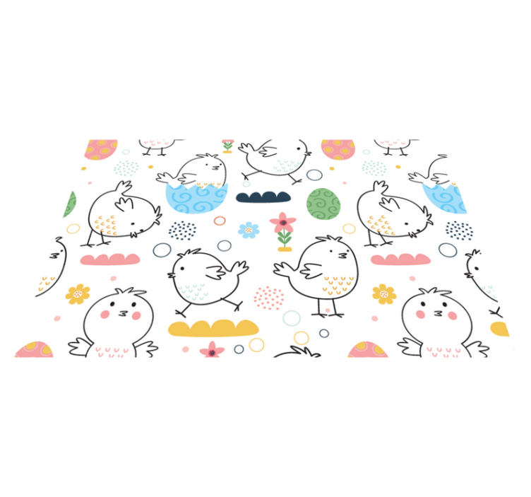 Set de table enfant motifs d'oiseaux mignons - TenStickers