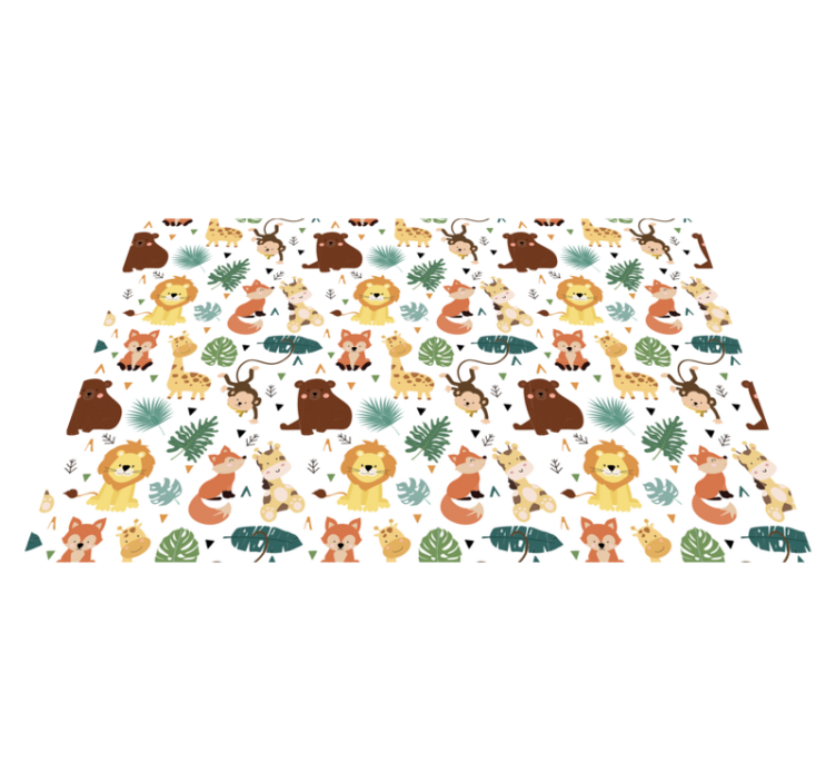 Set de table enfant motifs d'animaux mignons - TenStickers