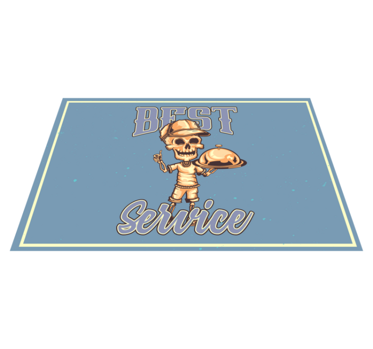 Set de table original service de serveur squelette - TenStickers