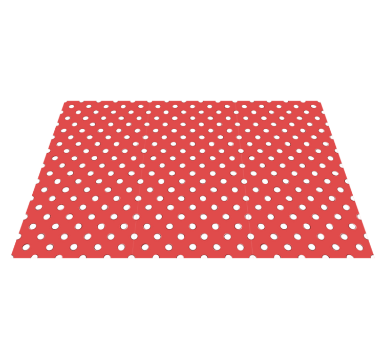 Set de table original motif pois - TenStickers