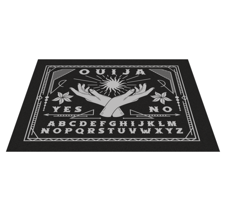 Set de table citation mains de planche ouija - TenStickers