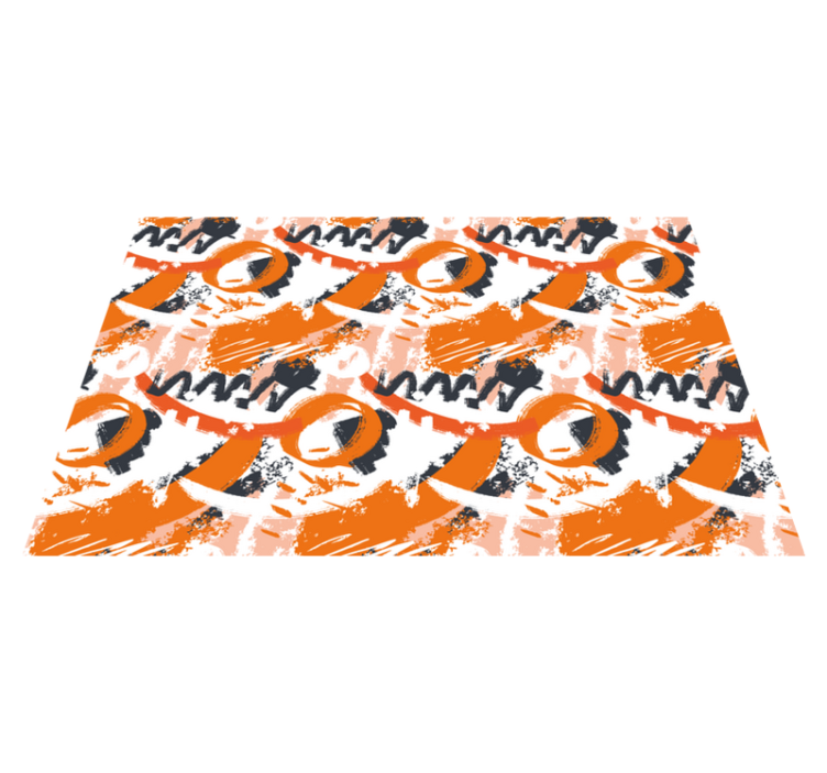 Set de table motif coloré abstrait - TenStickers