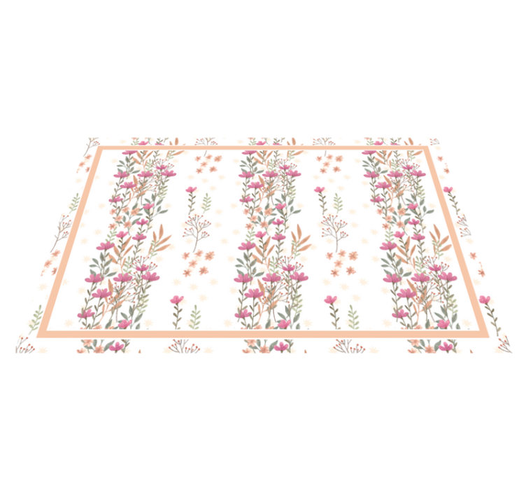 Set de table original composition botanique élégante - TenStickers