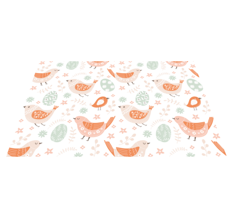 Set de table enfant motifs d'oiseaux charmants - TenStickers