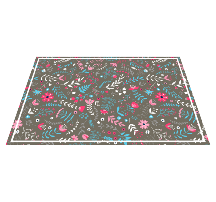 Set de table finition texturée botanique - TenStickers