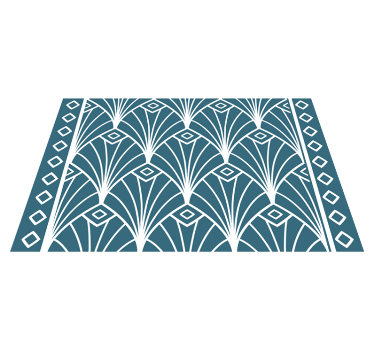 Set de table moderne motif floral élégant - TenStickers