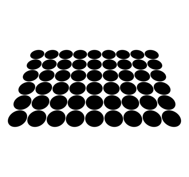 Set de table motif circulaire abstrait - TenStickers