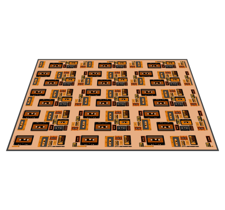 Set de table original motif cassette rétro - TenStickers