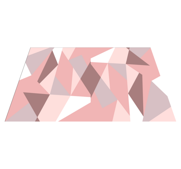 Set de table moderne fond de formes géométriques - TenStickers