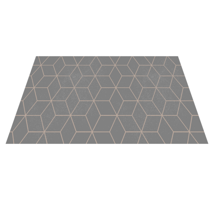 Set de table motif hexagonal - TenStickers
