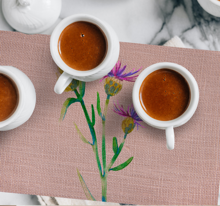 Set de table design élégant tissé Chardon - TenStickers