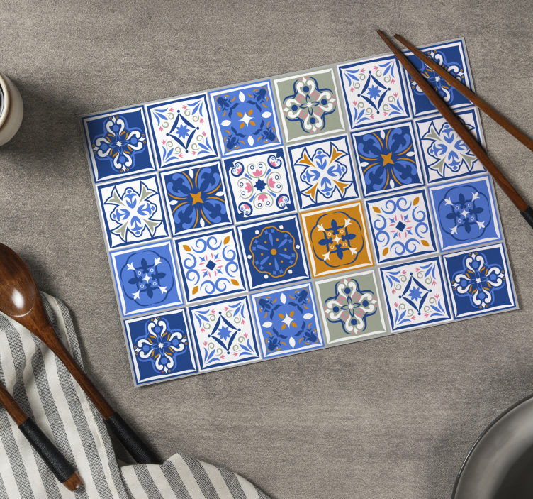 Set de table original style portugais - TenStickers