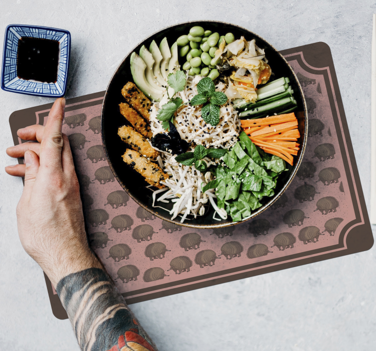 Set de table Porc-épic - TenStickers