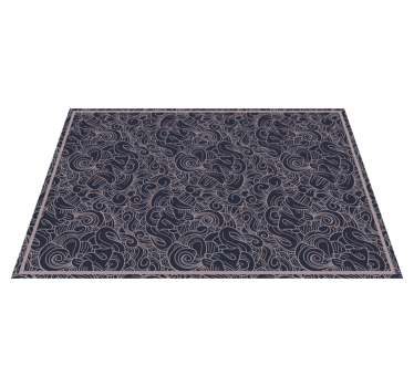 Set de table motifs de lignes tourbillonnantes - TenStickers