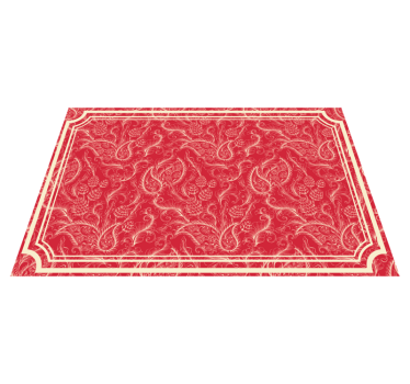 Set de table arrière-plan floral inspiré - TenStickers