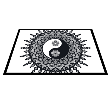 Set de table moderne Yin et yang - TenStickers