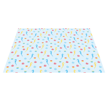 Set de table original motif sous-marin coloré - TenStickers