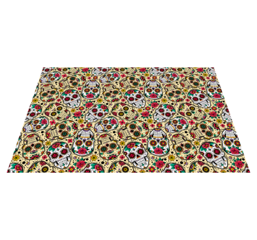 Set de table forme moderne Ensemble de crânes - TenStickers