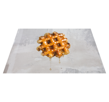 Set de table original gaufre au sirop d'or - TenStickers
