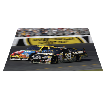 Set de table design pour enfant Voitures de course nascar - TenStickers