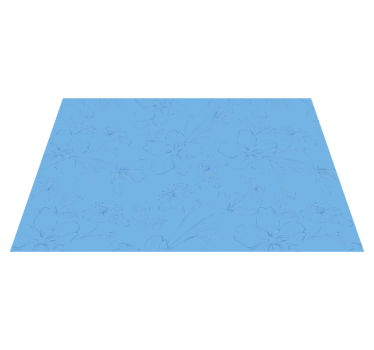 Set de table surface inspirée par la botanique - TenStickers