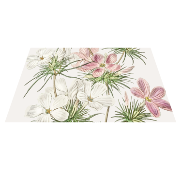 Set de table original arrangement botanique floral - TenStickers
