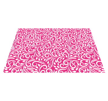 Set de table motif tourbillon floral - TenStickers