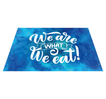 Set de table citation art de citation inspirante - TenStickers