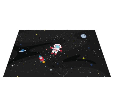 Set de table enfant astronaute et fusée - TenStickers
