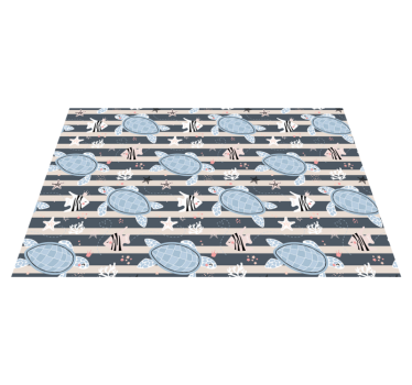 Set de table enfant motif tortue joyeux - TenStickers
